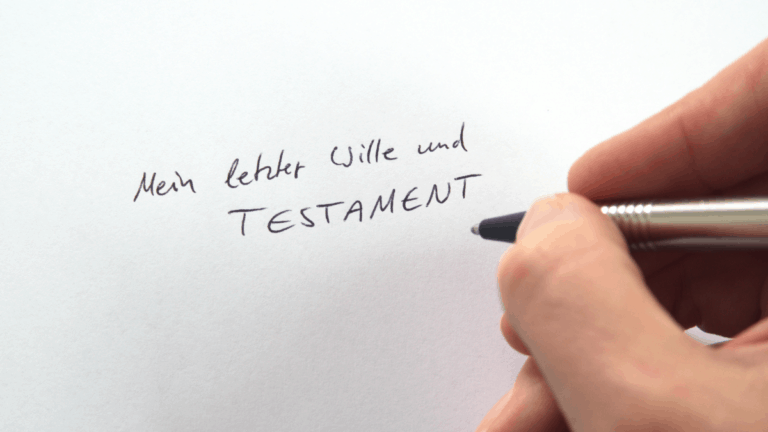 Das erbrechtliche Vermächtnis in der Schweiz - Alle Infos